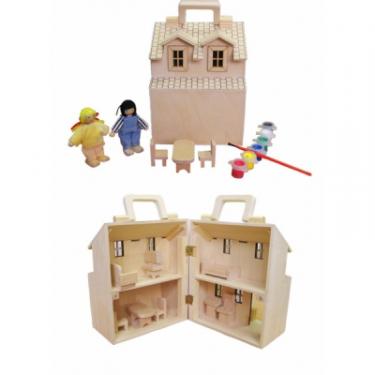 Набор для творчества Мир деревянных игрушек Домик-раскраска Фото 1