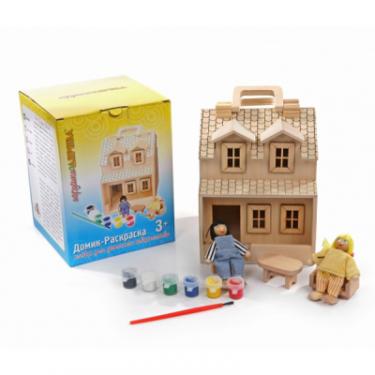Набор для творчества Мир деревянных игрушек Домик-раскраска Фото 2