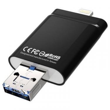 USB флеш накопитель PhotoFast 32GB i-Flashdrive EVO Plus microUSB/Lightning USB Фото 1