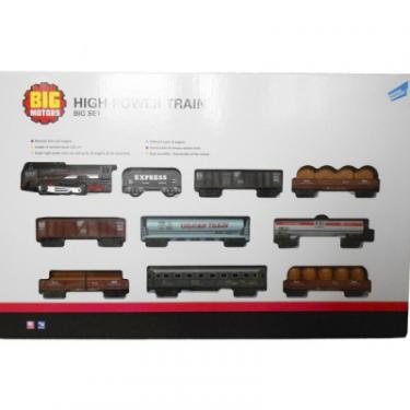 Игровой набор Big Motors Железная дорога с 9 вагонами Фото