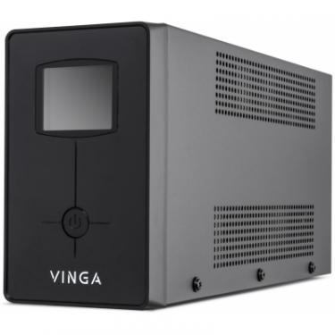 Источник бесперебойного питания Vinga LCD 600VA metal case Фото 7