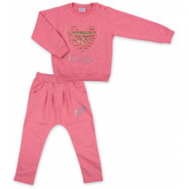 Набор детской одежды Breeze кофта и брюки персиковый меланж Фото