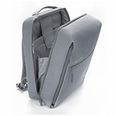 Рюкзак для ноутбука Xiaomi 14.1" Mi minimalist urban Backpack Light Gray Фото 3