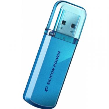 USB флеш накопитель Silicon Power 64GB Helios 101 Blue USB 2.0 Фото 1