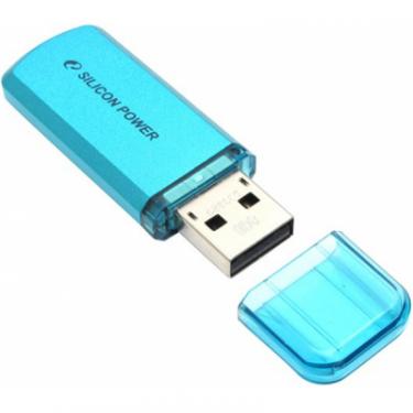 USB флеш накопитель Silicon Power 64GB Helios 101 Blue USB 2.0 Фото 3