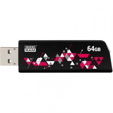 USB флеш накопитель Goodram 64GB UCL3 Click Black USB 3.0 Фото 1