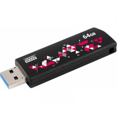 USB флеш накопитель Goodram 64GB UCL3 Click Black USB 3.0 Фото 2