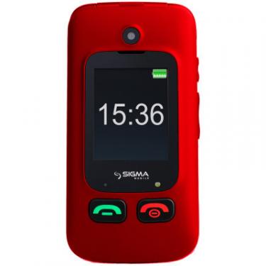 Мобильный телефон Sigma Comfort 50 Shell DS Black-Red Фото