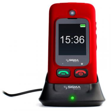 Мобильный телефон Sigma Comfort 50 Shell DS Black-Red Фото 7