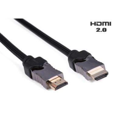 Кабель мультимедийный Vinga HDMI to HDMI 1.0m Фото