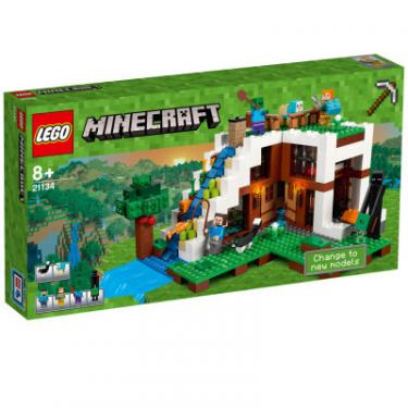 Конструктор LEGO Minecraft База на водопаде Фото
