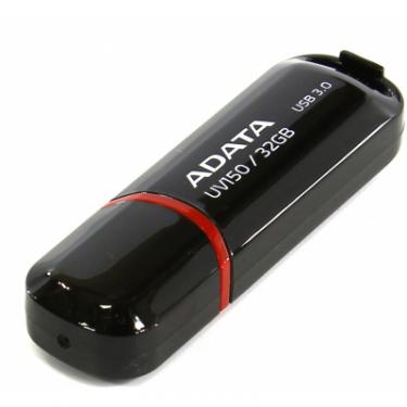 USB флеш накопитель ADATA 128GB UV150 Black USB 3.0 Фото 1