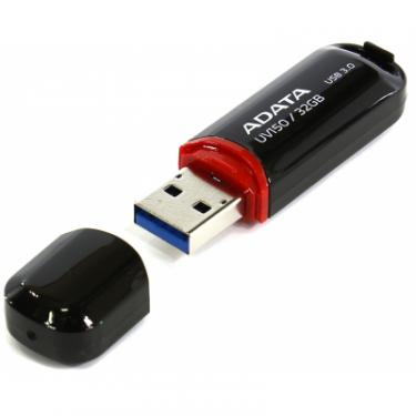 USB флеш накопитель ADATA 128GB UV150 Black USB 3.0 Фото 2
