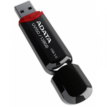 USB флеш накопитель ADATA 128GB UV150 Black USB 3.0 Фото 4