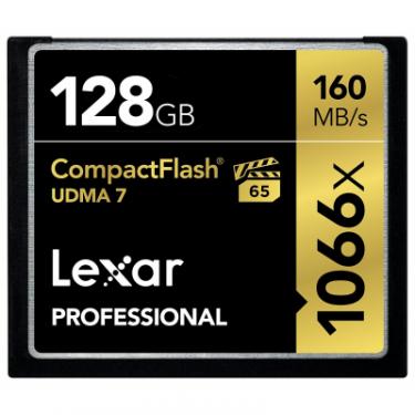 Карта памяти Lexar 128GB Compact Flash 1066X Professional Фото