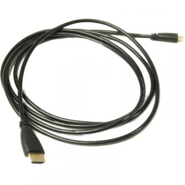 Кабель мультимедийный PowerPlant HDMI A to HDMI D (micro), 2.0m Фото 1