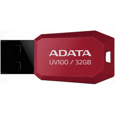 USB флеш накопитель ADATA 32GB DashDrive UV100 Red USB 2.0 Фото