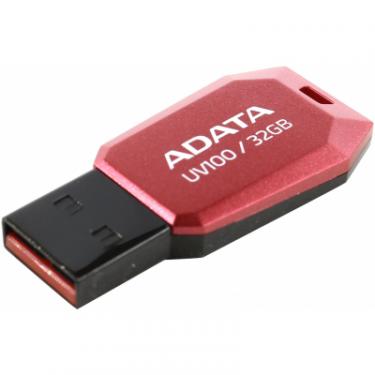 USB флеш накопитель ADATA 32GB DashDrive UV100 Red USB 2.0 Фото 1