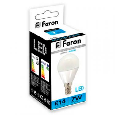 Лампочка Feron LED E14 7W 16 pcs LB-95 P45 6400K Фото 1