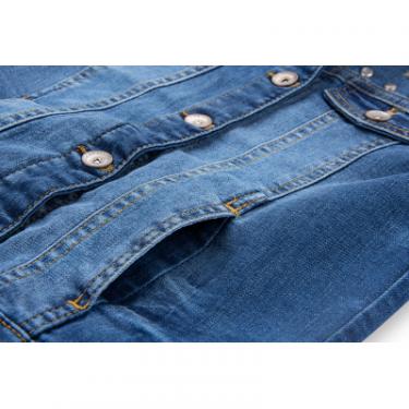 Жилет Breeze с заклепками джинсовый Фото 4