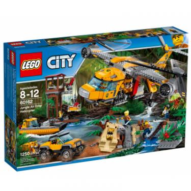 Конструктор LEGO City Вертолёт для доставки грузов в джунгли Фото