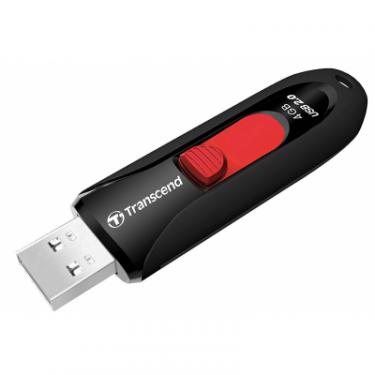 USB флеш накопитель Transcend 4GB JetFlash 590 Black USB 2.0 Фото 3