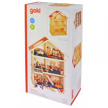 Игровой набор Goki Кукольный домик 3 этажа Фото