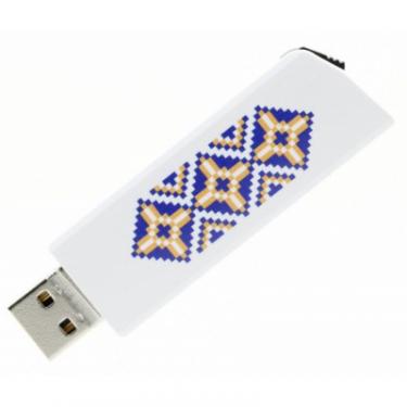USB флеш накопитель Goodram 16GB UCL2 UKRAINE White USB 2.0 Фото 1