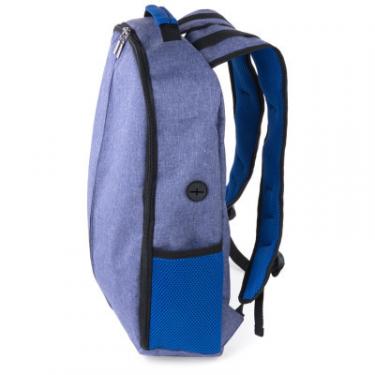 Рюкзак для ноутбука Vinga 15.6" NBP450BL blue Фото 5