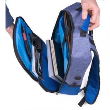 Рюкзак для ноутбука Vinga 15.6" NBP450BL blue Фото 8