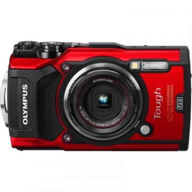 Цифровой фотоаппарат Olympus TG-5 Red (Waterproof - 15m; GPS; 4K; Wi-Fi) Фото 1