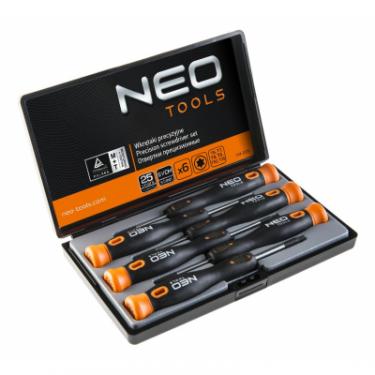 Отвертка Neo Tools прецизійна, набір 6 шт, CrMo Фото 1