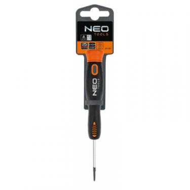 Отвертка Neo Tools хрестова прецизійна PZ0 x 40 мм, CrMo Фото 1