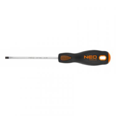 Отвертка Neo Tools шліцева 4.0 x 100 мм, CrMo Фото