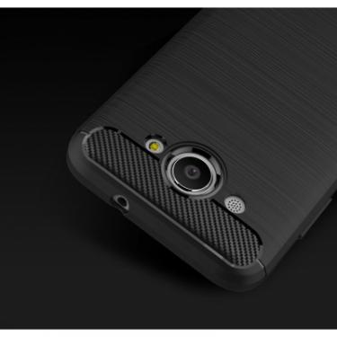 Чехол для мобильного телефона Laudtec для Huawei Y3 2017 Carbon Fiber (Black) Фото 5
