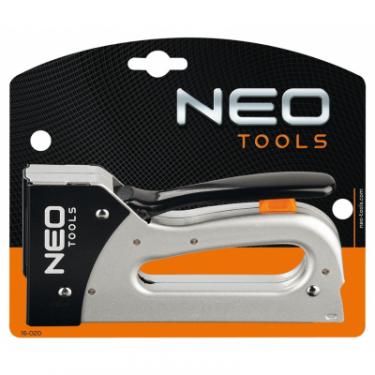 Степлер строительный Neo Tools 6-12 мм, скоба J Фото 1