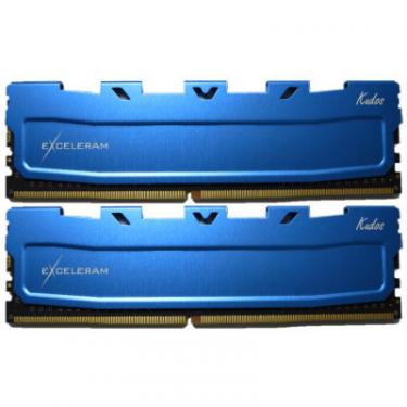 Модуль памяти для компьютера eXceleram DDR4 16GB (2x8GB) 2133 MHz Blue Kudos Фото