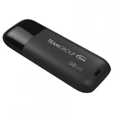 USB флеш накопитель Team 64GB C173 Pearl Black USB 2.0 Фото 2