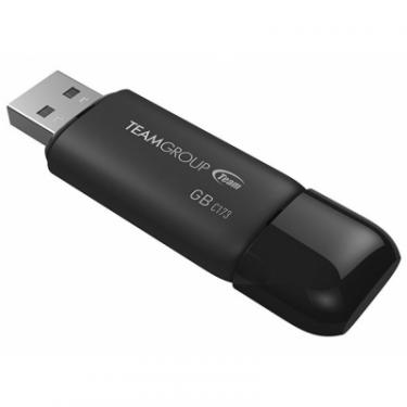 USB флеш накопитель Team 64GB C173 Pearl Black USB 2.0 Фото 3