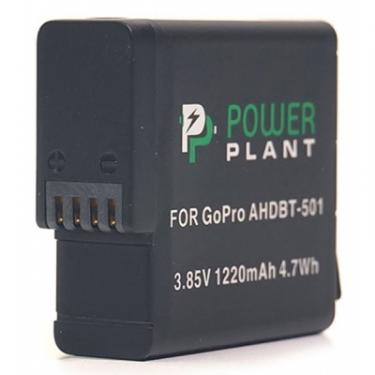 Аккумулятор к фото/видео PowerPlant для GoPro AHDBT-501 1220mAh Фото 1