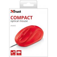 Мышка Trust_акс Primo Optical Compact Mouse red Фото 3