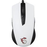 Мышка MSI Clutch GM40 gaming mouse White Фото 1