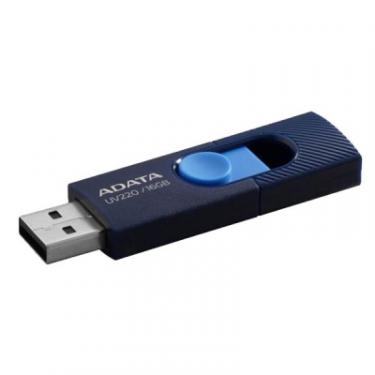 USB флеш накопитель ADATA 16GB UV220 Blue/Navy USB 2.0 Фото 1