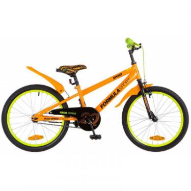 Детский велосипед Formula 20" SPORT 2018 14G рама-10,5" St оранжевый Фото
