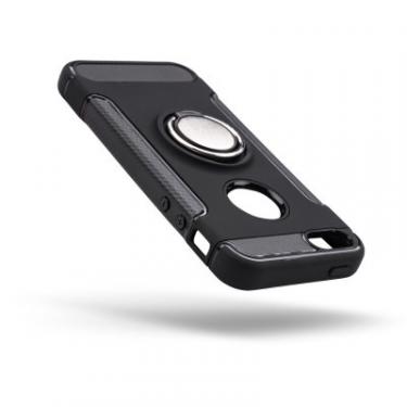 Чехол для мобильного телефона Laudtec для iPhone 5/SE Ring stand (black) Фото 6