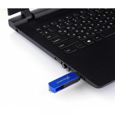 USB флеш накопитель eXceleram 64GB P2 Series Blue/Black USB 2.0 Фото 6