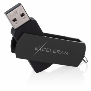 USB флеш накопитель eXceleram 16GB P2 Series Black/Black USB 2.0 Фото 2