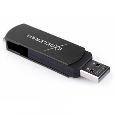 USB флеш накопитель eXceleram 16GB P2 Series Black/Black USB 2.0 Фото 4