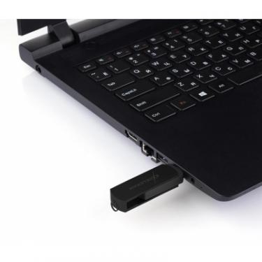 USB флеш накопитель eXceleram 16GB P2 Series Black/Black USB 2.0 Фото 6