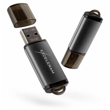 USB флеш накопитель eXceleram 16GB A3 Series Black USB 3.1 Gen 1 Фото